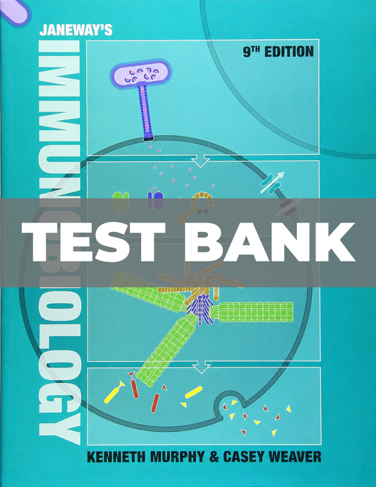 Test Bank for Janeway’s Immunobiology 9th Edition
