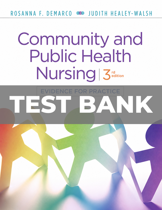 Test Bank for Community and Public Health Nursing Evidence for Practice 3rd Edition